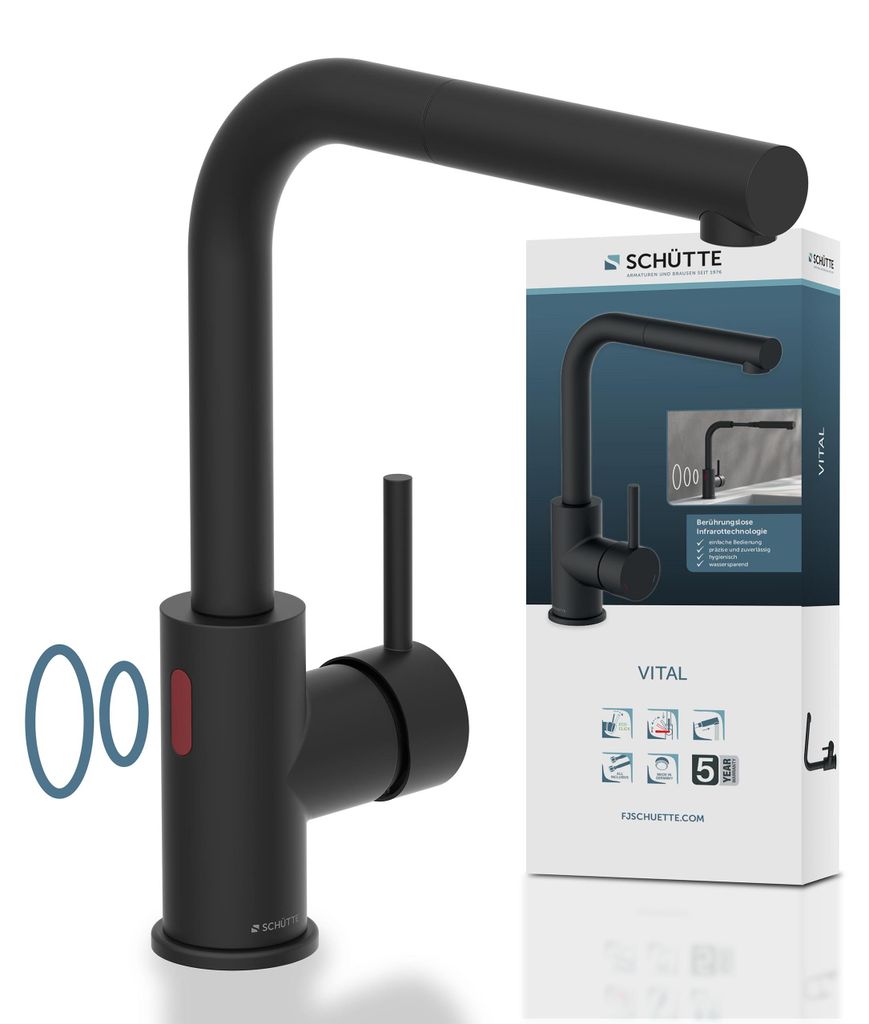 Küchenarmatur Vital mit Sensorbedienung, Wasserhahn Küche Produktbild 