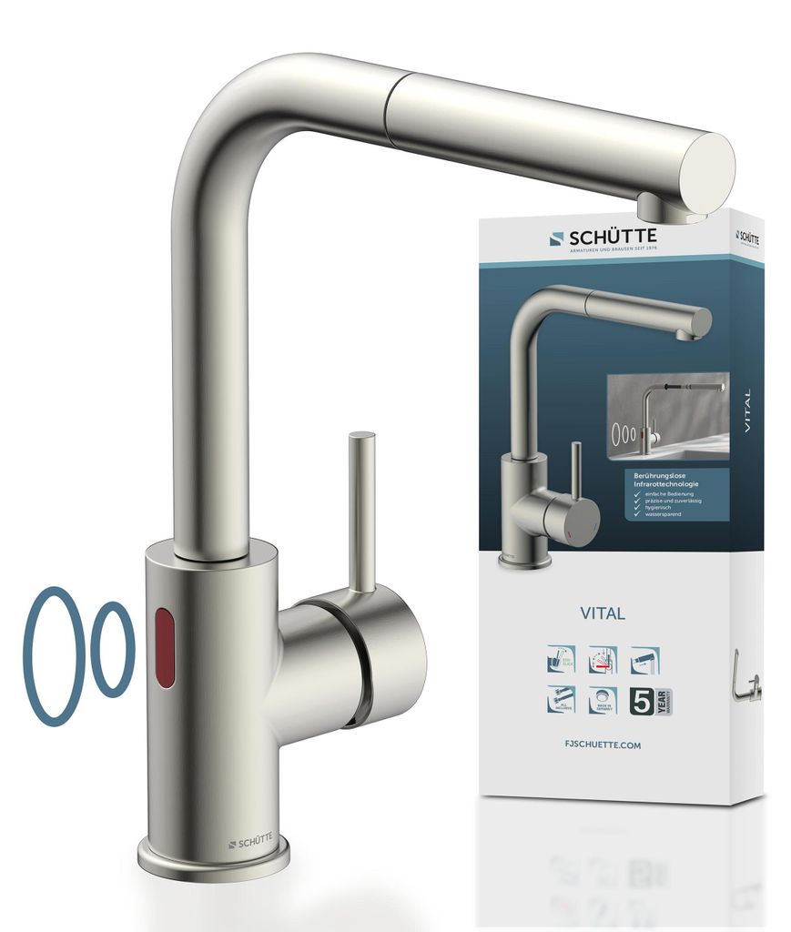 Küchenarmatur Vital mit Sensorbedienung, Wasserhahn Küche Produktbild 