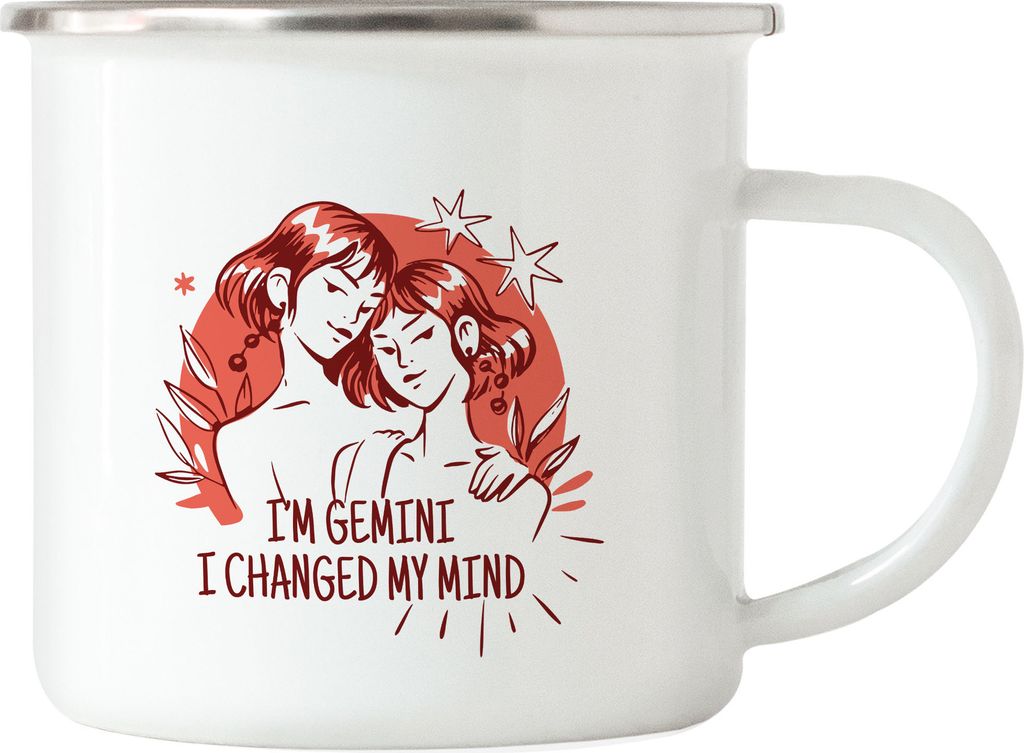 Zwillinge Sternzeichen Tasse Gemini Horoskop Geschenkidee Mai Juni Geburtstag
