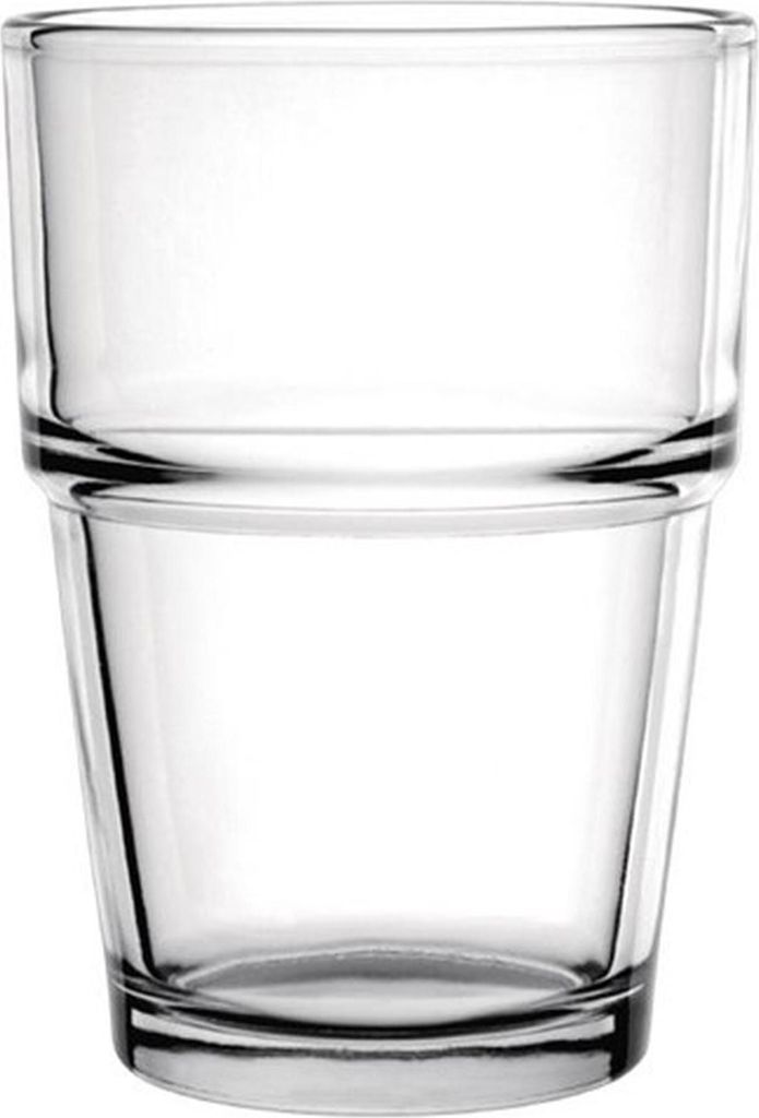 Olympia stapelbare Tumbler 200ml - Glas - 24 Wassergläser