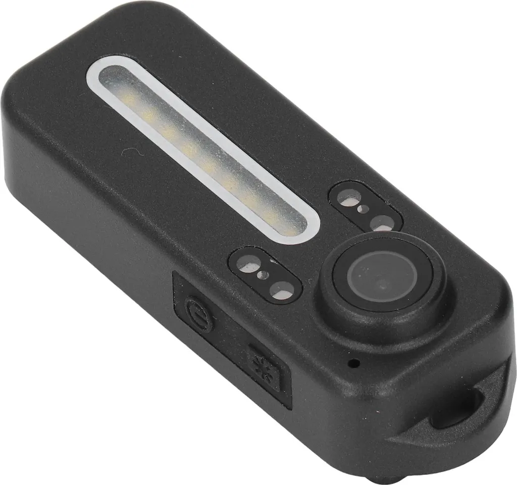 Body Cam 1080P HD: Videoregistratore con LED e Clip per Sicurezza