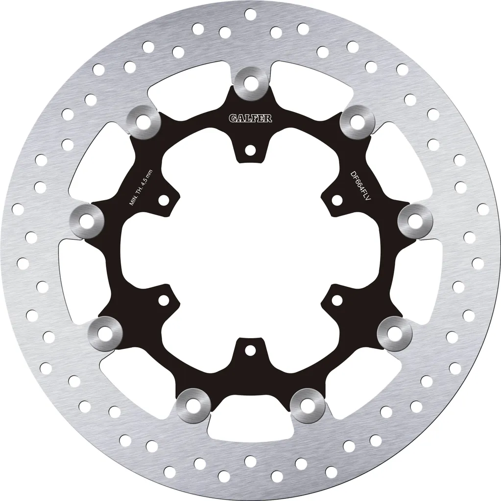 Stopper les vibrations de freinage sur BMW F GS avec le Galfer DF664FLV