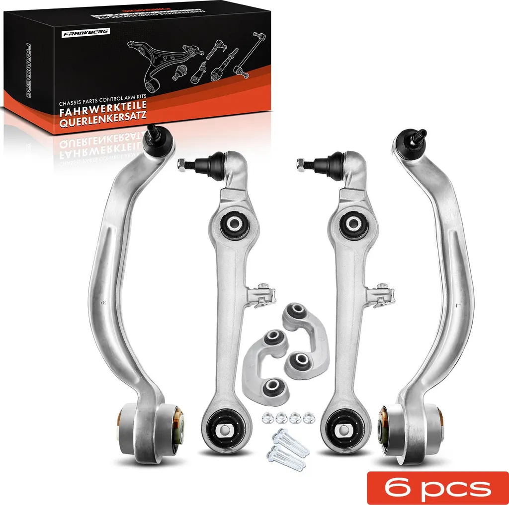Frankberg 6x Bras de Suspension Avant Arrière pour VW Passat et Audi A4