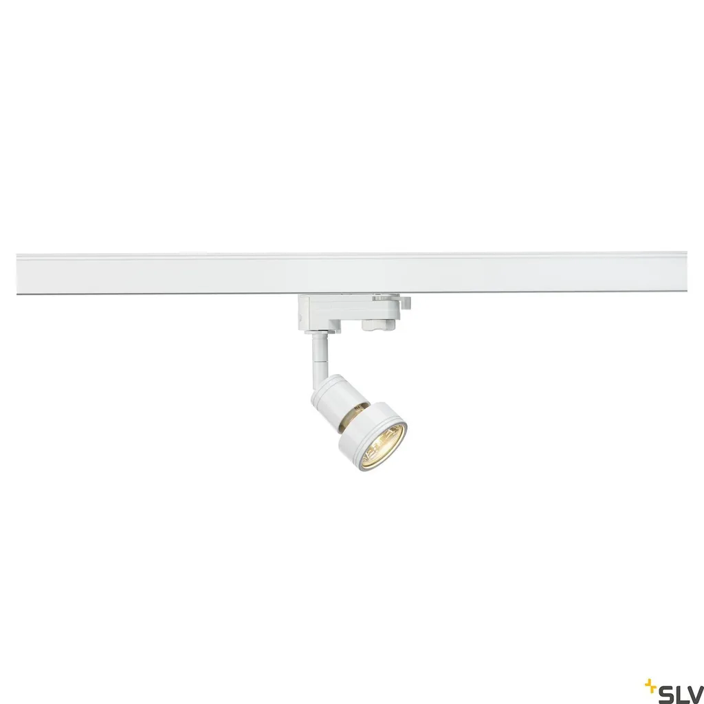 Éclairage d'accentuation Puri Track 3 blanc pour rail triphasé GU10