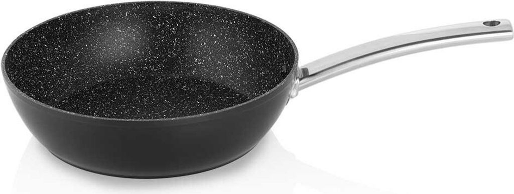 Orbegozo SFH 9532, Rund, Allzweckpfanne, Schwarz, Aluminium, Keramik, Elektro, Gas, Halogen, Induktion, Versiegelte Platte, 32 cm