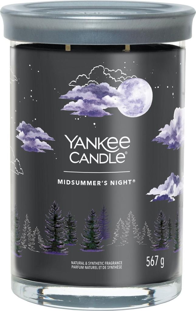 Yankee Candle 1630036E, Zylinder, Schwarz, Moschus, Produktbild 