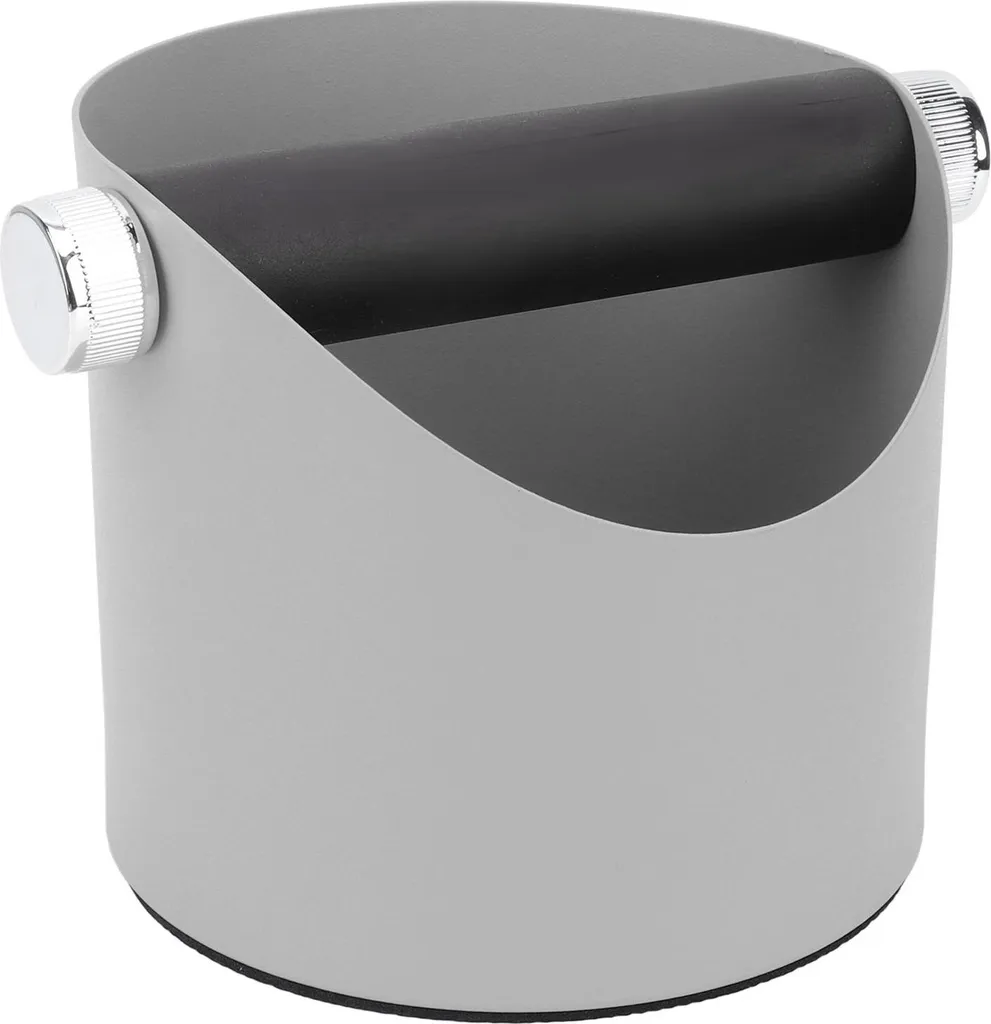 Solution marc de café : petit seau scories gris antidérapant stable