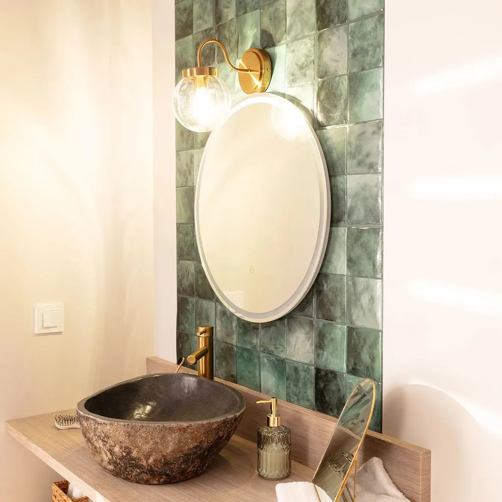 Applique Extérieur Dorée Abruzzo Simone E27 - Éclairage Chic Classique - 4
