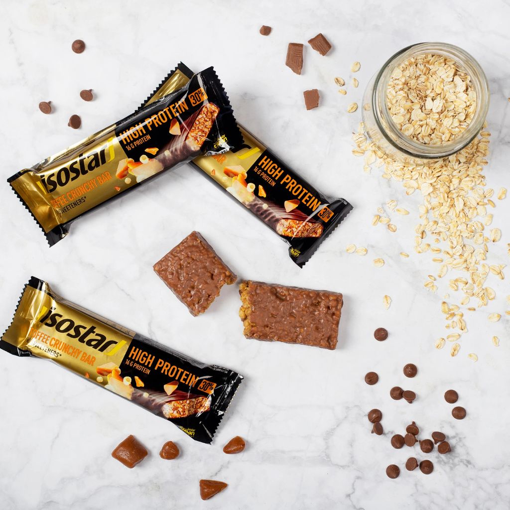 Isostar High Protein, 55 g, bevat melkeiwit, Productafbeelding 