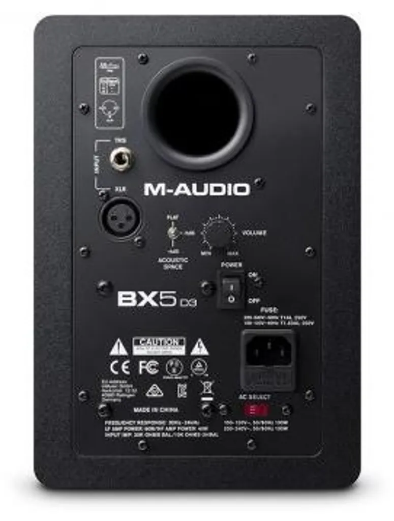 Moniteur de Studio Actif M-Audio BX5 D3 bi-amplifié Noir 1pc