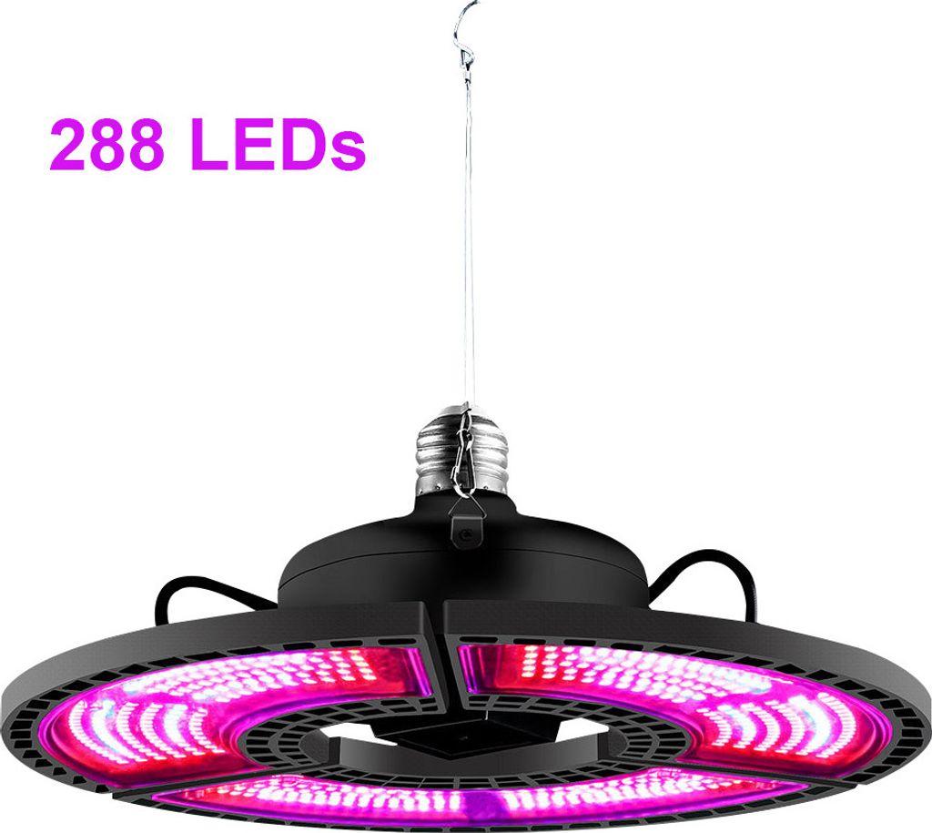 LED Pflanzenlampe Vollspektrum 200W Faltbar, LED Grow Lampe Produktbild 12