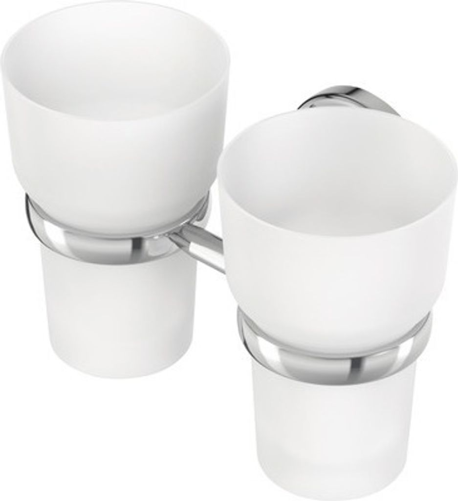 Becherhalter Lenz Flame doppelt Chrom