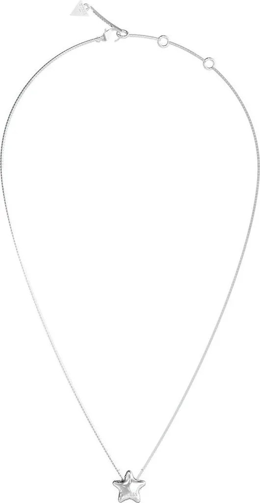 Collier Femme Guess JUBN05545JWRHT-U en Acier Argenté avec Pendentif Chic