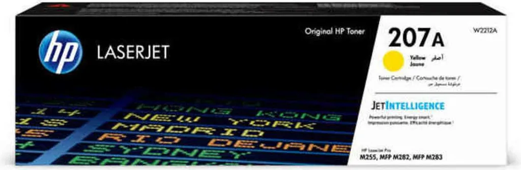 Toner HP 207A Jaune - Cartouche LaserJet Originale W2212A Haute Qualité