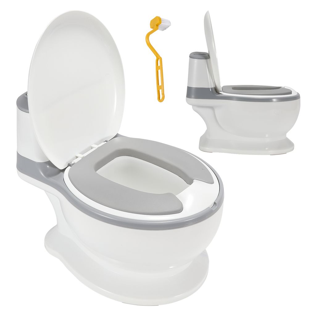 TolleTour Kinder Töpfchen Kindertoilette für Babys und Kleinkinder Toilettentrainer Kinder Toiletten Babytopf Kinderfreundliches Design mit Anti-...