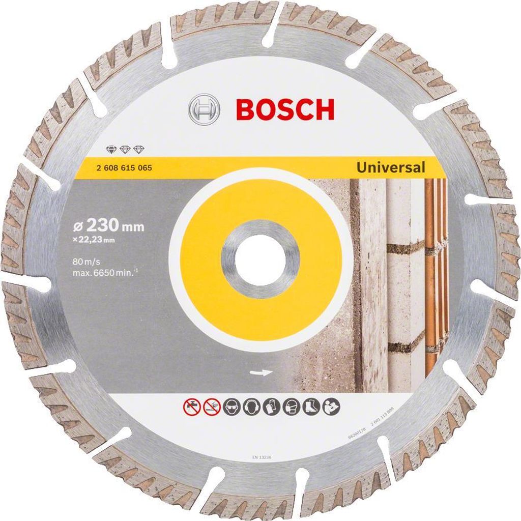 Bosch 2608615059 Bosch Diamanttrennscheibe 125x22,23 Stnd. Productafbeelding 