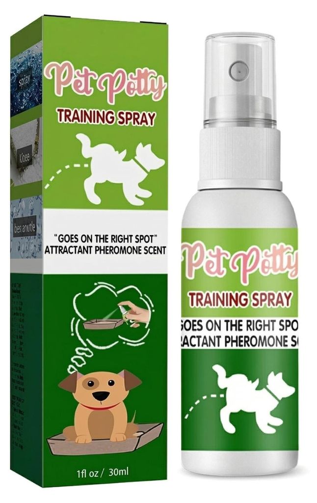 Spray d'apprentissage à la propreté pour chiots et chiens, Image du produit 