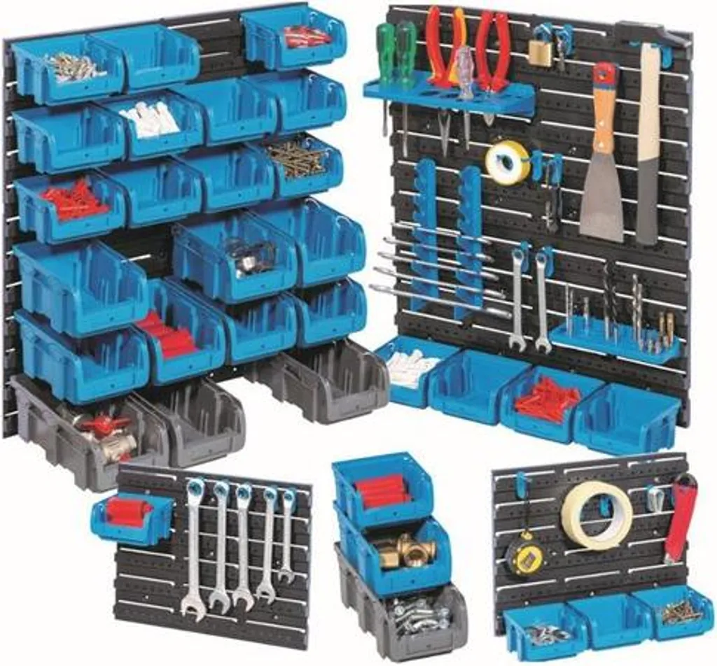 Porte-outils mural Allit StorePlus 55 : optimisez l'espace de l'établi