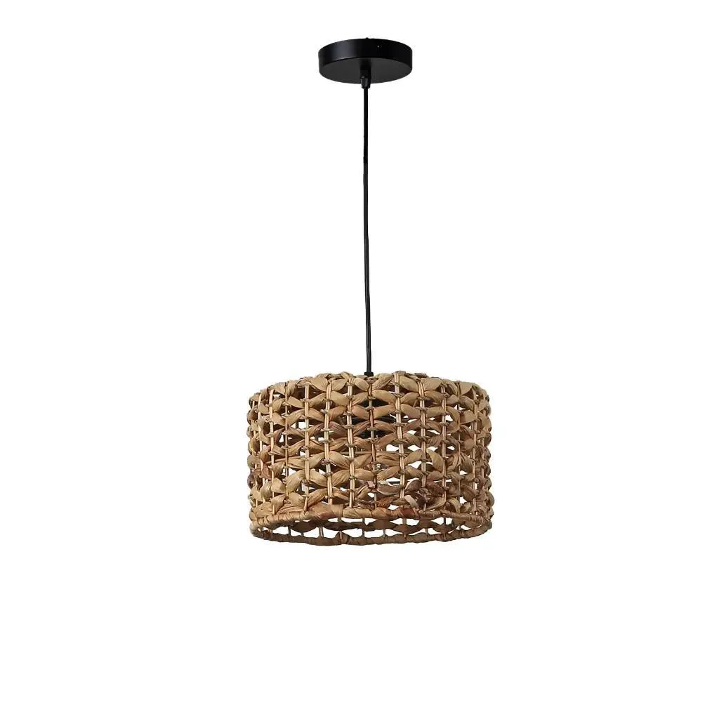 Lampadario Sospeso Rattan Brisa Ø 30cm - Stile Rustico Economico