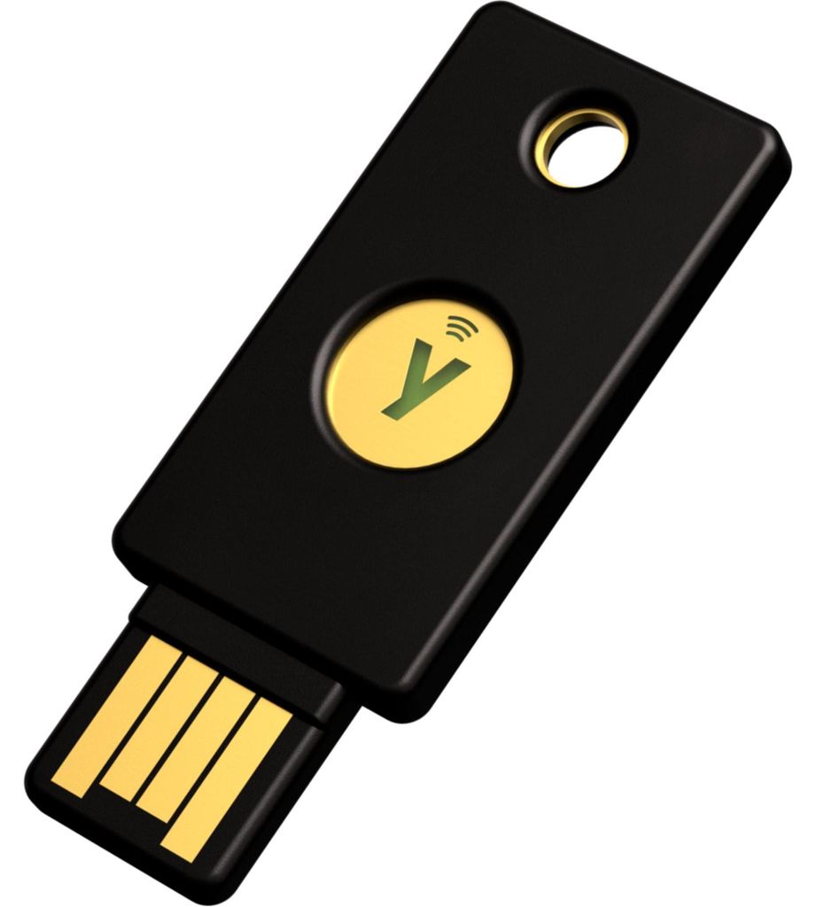 Yubico Security key 5060408465295 / Security Key NFC Gold Zdjęcie produktu 