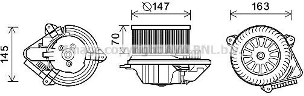 Réparer ventilation Saxo 106 II avec moteur PRASCO CN8293 6441K8