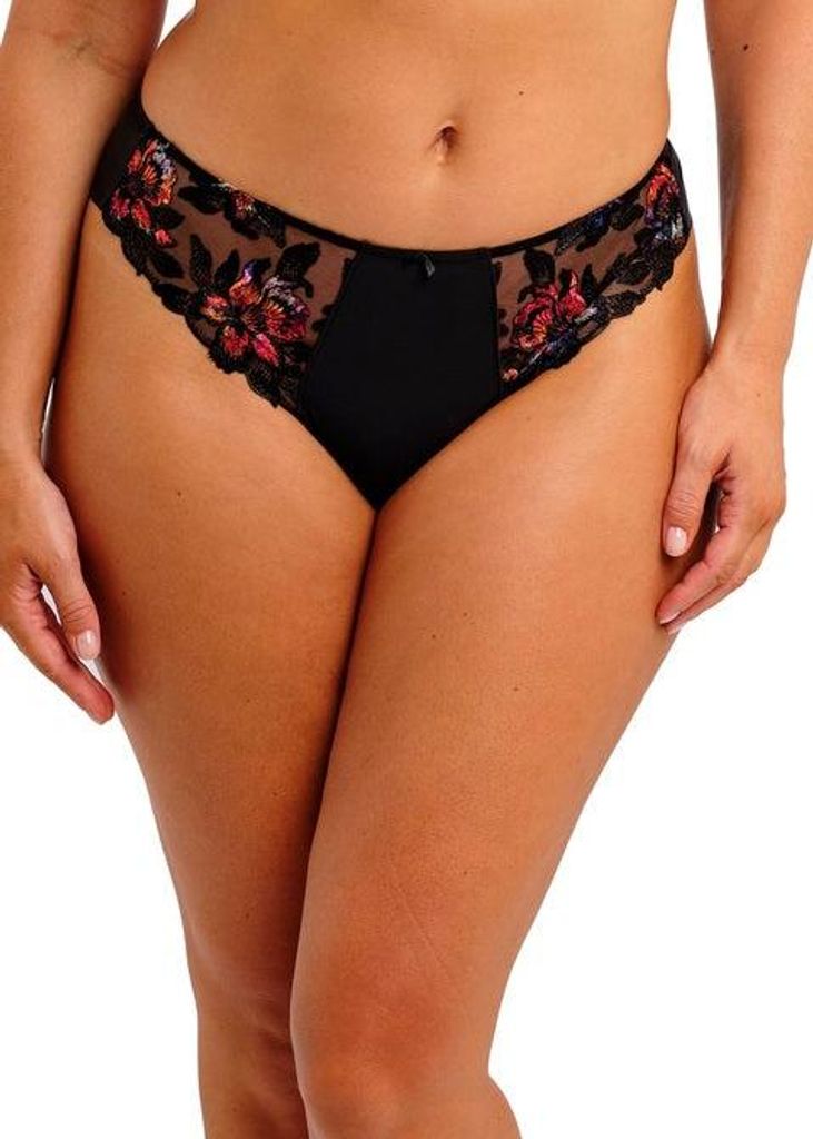 Fantasie Magdalena String FL103470 Zwart - größe L