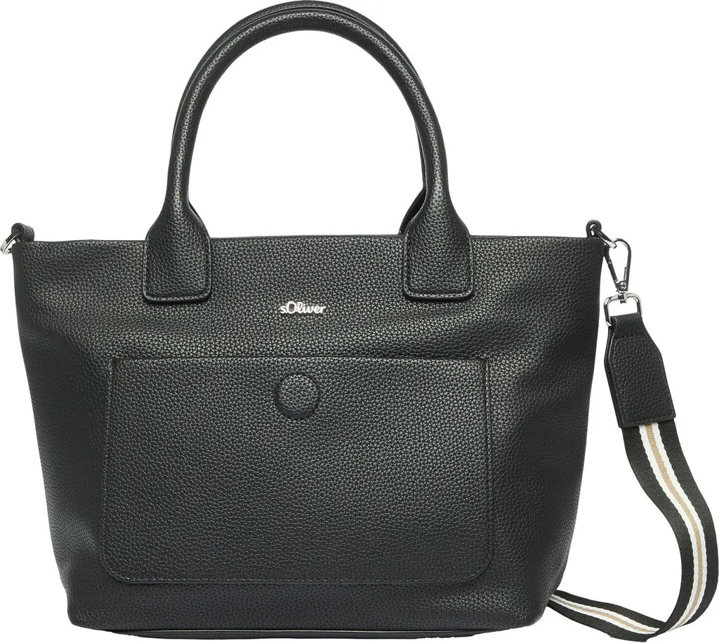 Borsa s.Oliver Handbag Grey Black | Raffinatezza Urbana Donna