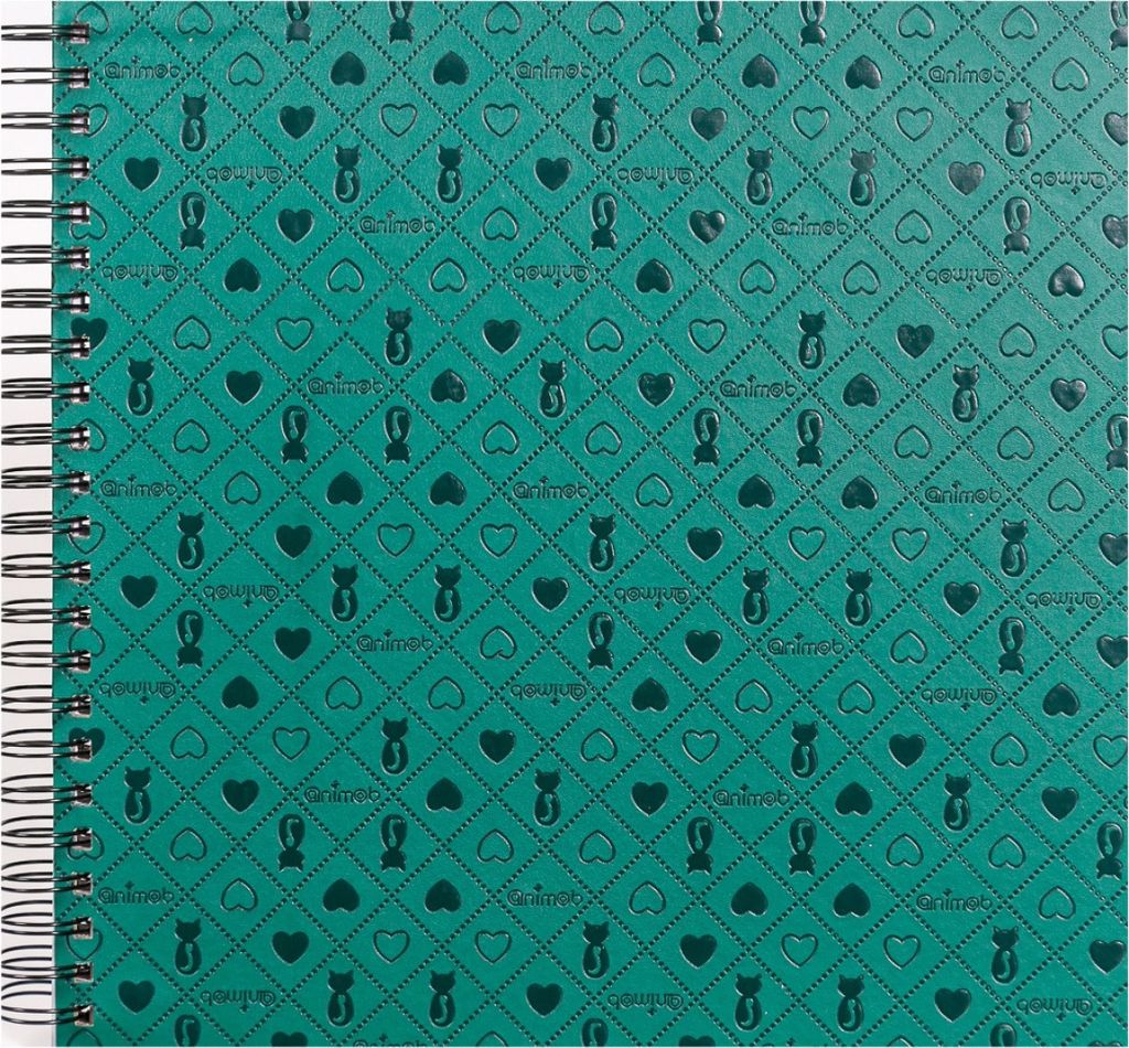 Špirálový fotoalbum na rožky 30x30/40s. LE CLOU zelený Obrázok produktu 