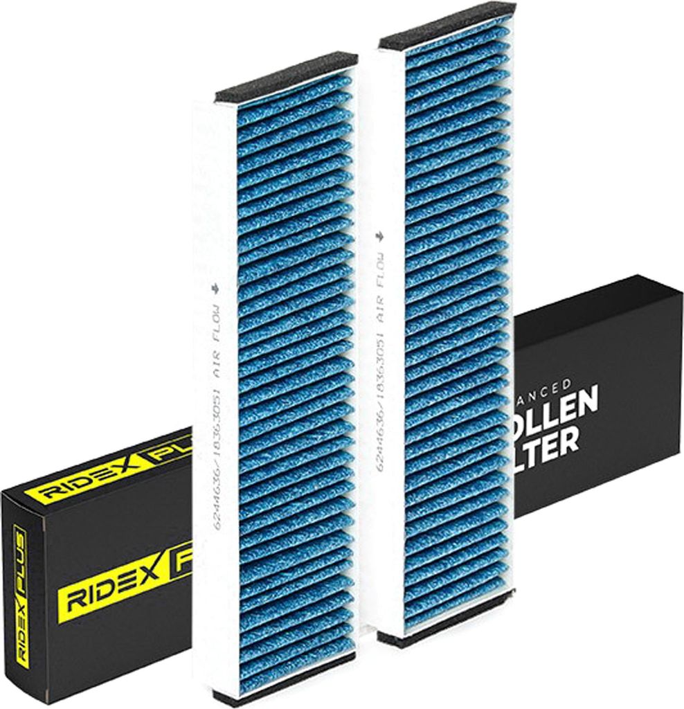 RIDEX PLUS 424I0518P Innenraumfilter Pollenfilter für VW XL1 Coupe Aktivkohle