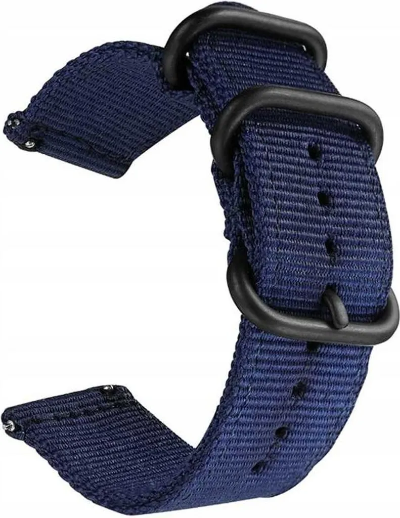 Sc Nato Strap 18mm Blu Navy G10: Cinturino Orologio Nylon Alta Densità