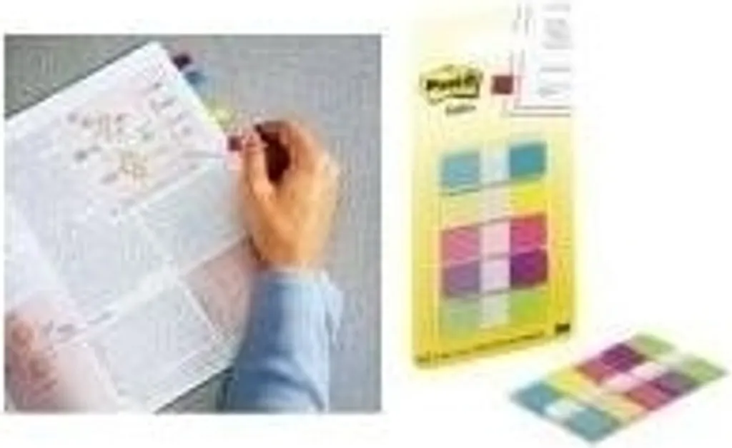 Post-it Index 3M 683-5CB: Colora la tua Agenda con 100 Segnapagina