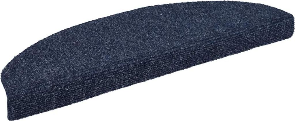 vidaXL Stufenmatten Selbstklebend 5 Stk. 65x21x4 cm Blau Produktbild 