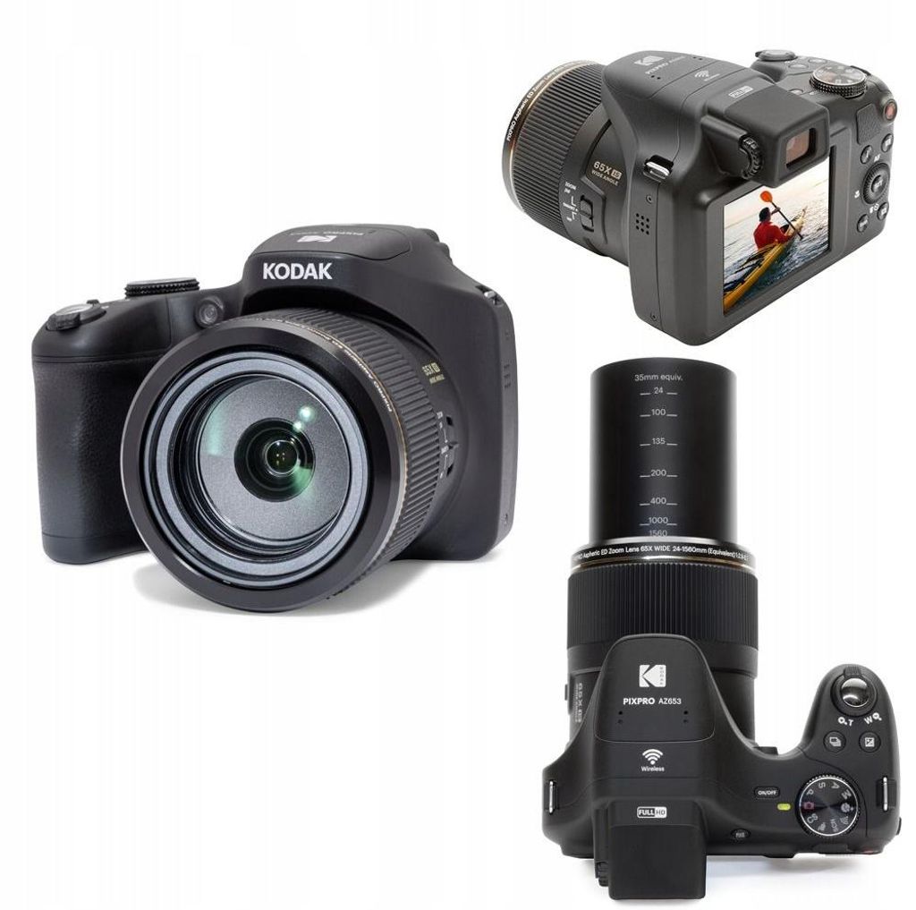Kodak Astro Zoom AZ653, 20 MP, 5184 x 3888 px, BSI CMOS, Zdjęcie produktu 