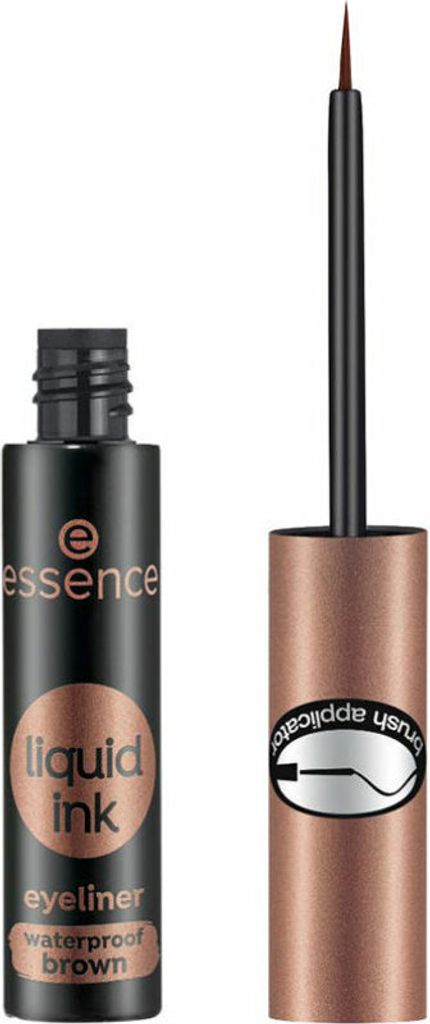 essence Liquid Eyeliner Ink Waterproof 02 Ash Brown, 3 ml