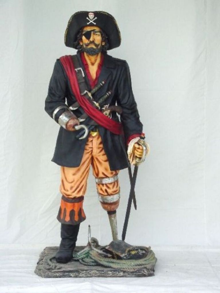 Pirate grand 190cm de haut Figure de décoration - PRV - Image du produit 