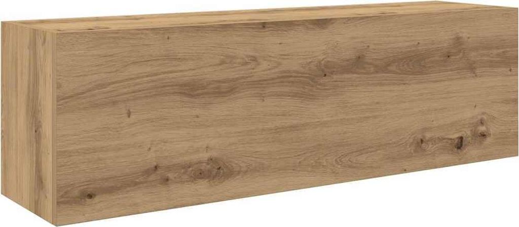 vidaXL Bad-Wandschrank Artisan-Eiche 100x25x30 cm Holzwerkstoff
