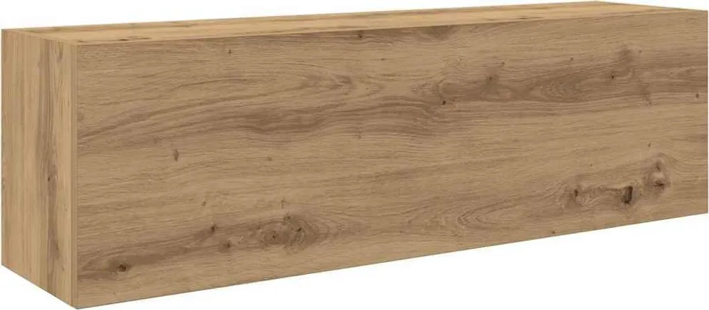 Pensile Bagno 100cm vidaXL Rovere Artisan | Mobile Sospeso Salvaspazio