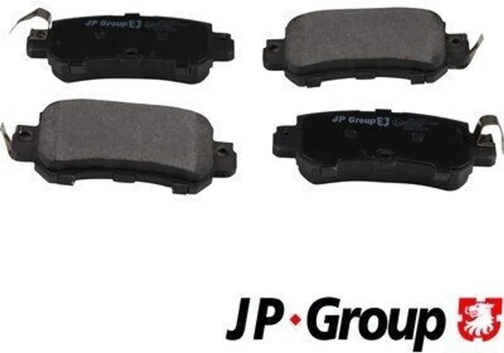 Plaquettes de frein arrière JP GROUP 3863700910 pour Mazda CX-3 et CX-5