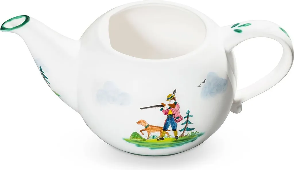 Théière Gmundner Keramik Jagd 1,5L - Corps de Théière en Céramique