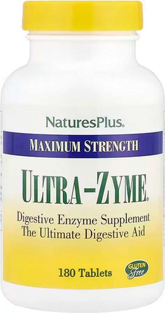Natures Plus Maximum Strength Ultra-Zyme 180 Tabletten Produktbild 