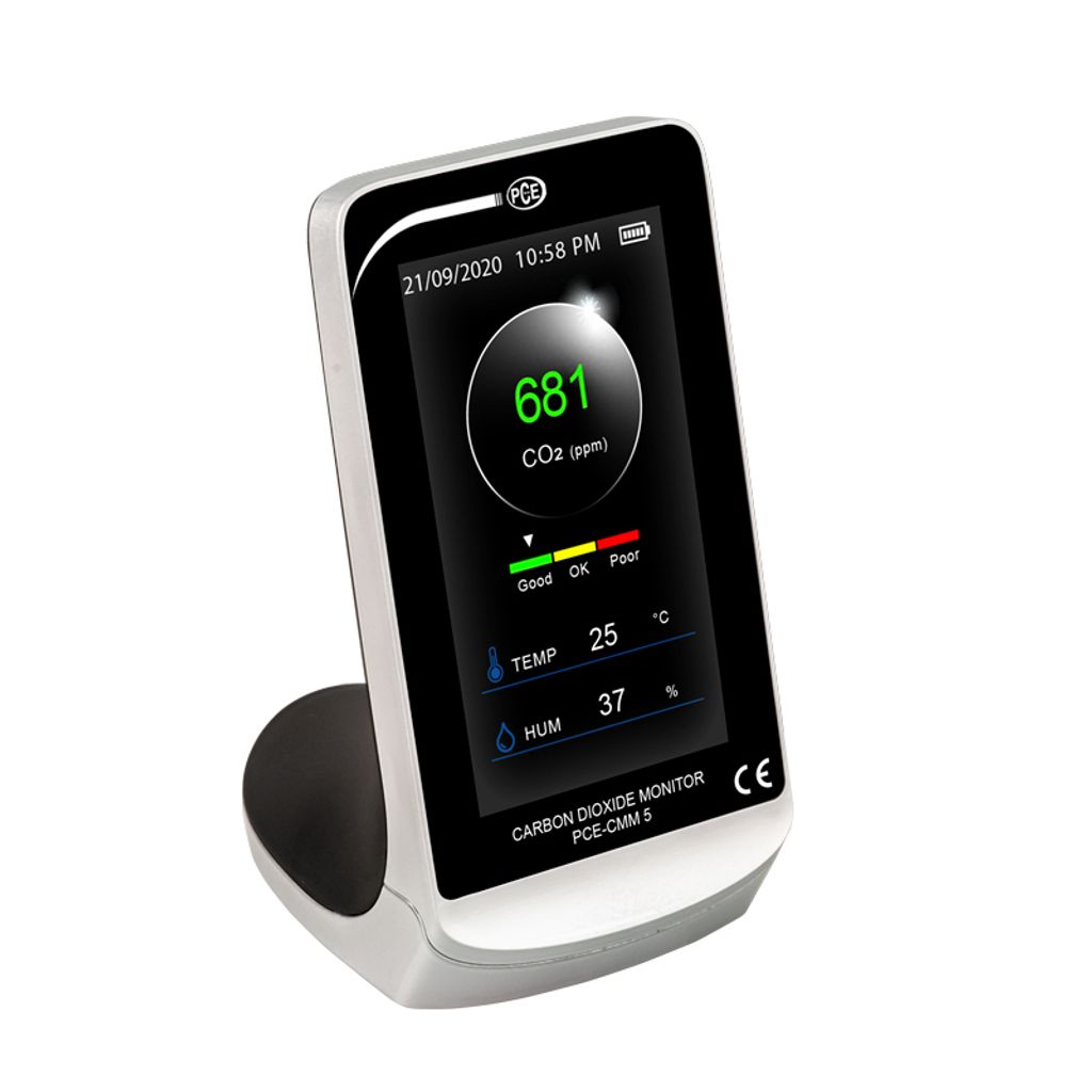 PCE CO2-Messgerät PCE-CMM 5 Thermometer Multifunktionsmessgerät Messstation