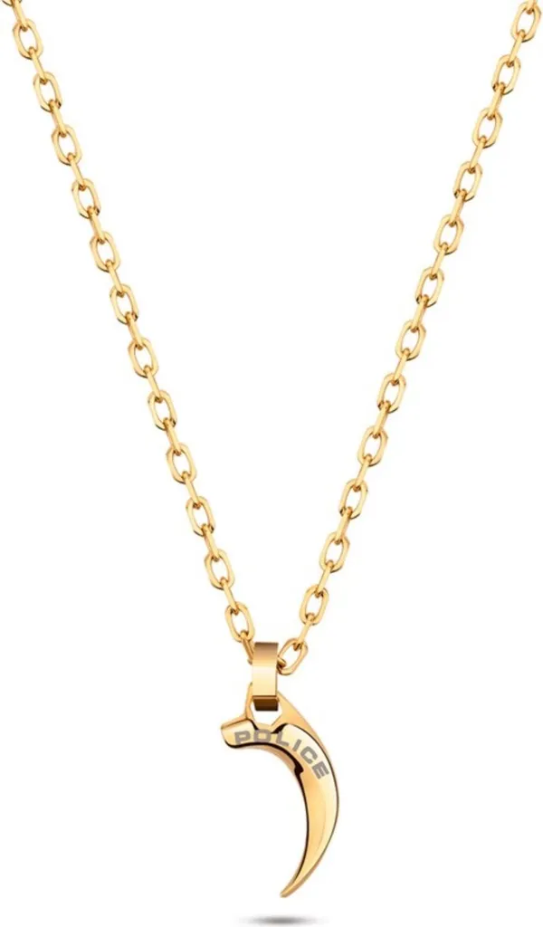 Collier Police Homme peagn2211904 Pendentif Acier au Design Urbain Chic