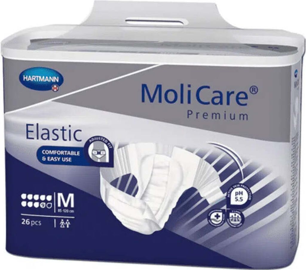 MoliCare® Premium Elastic 10 Tropfen - XL 4 x 14 Stück Produktbild 