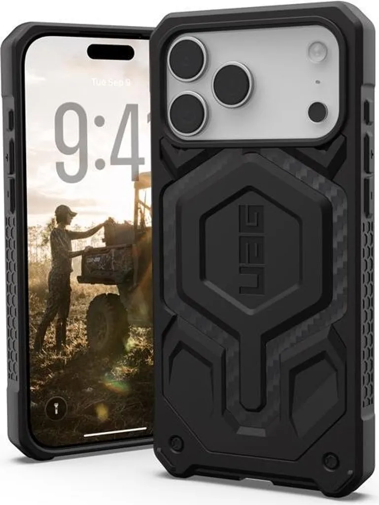 UAG Monarch Pro iPhone 17 Pro Max MagSafe - Design Nero Executive