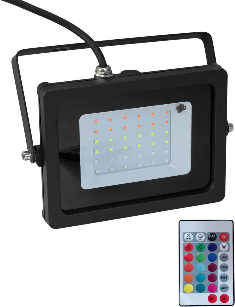 Projecteur d'Ambiance LED RGB Eurolite pour Soirée et Déco Extérieure