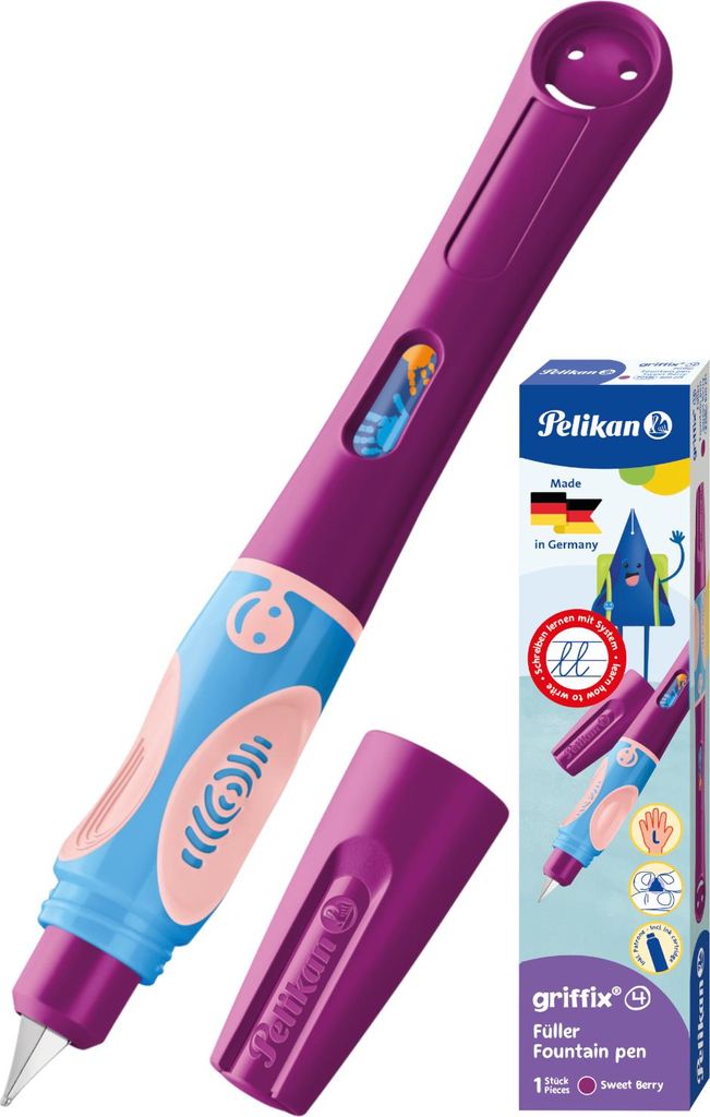Pelikan griffix Linkshänder Füller Sweet Berry Produktbild 