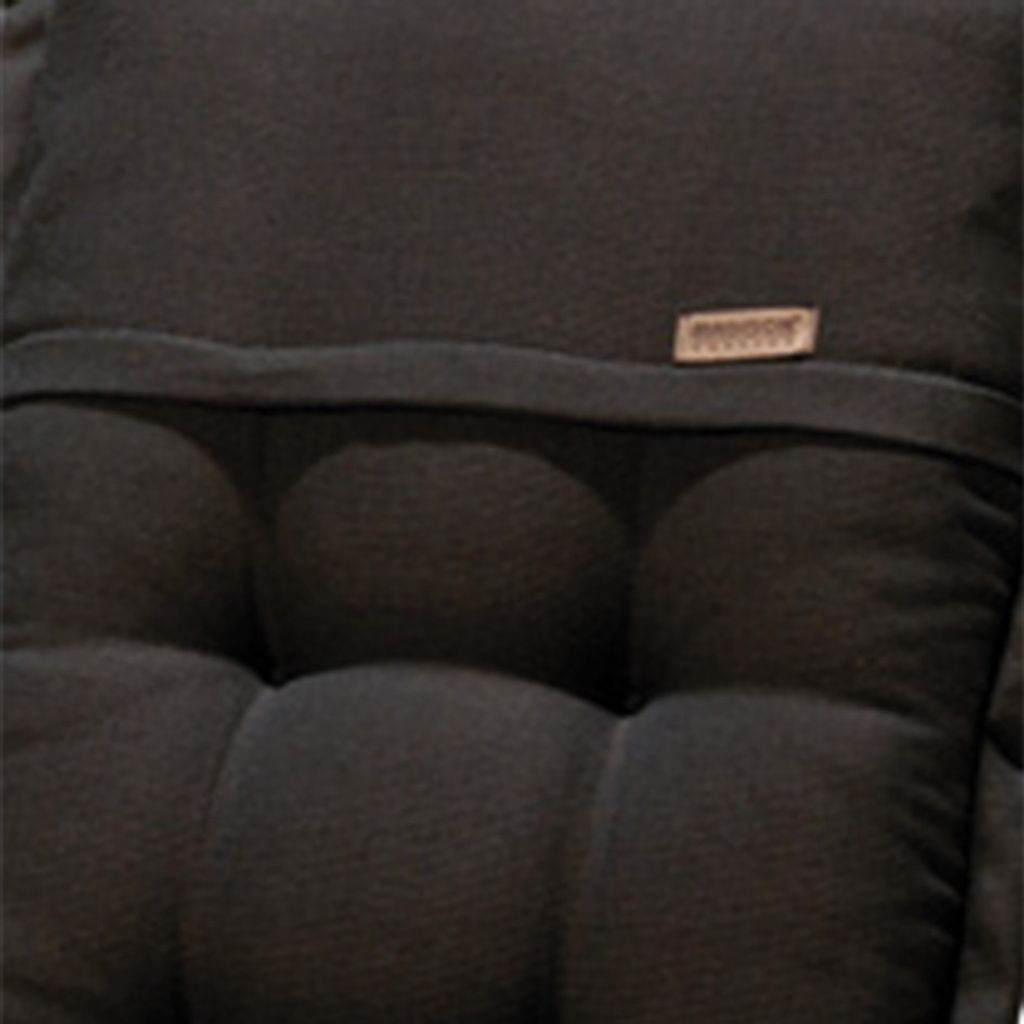 Madison LIGSF115 Liegenauflage, Rib black Bezug 100% Polyacryl