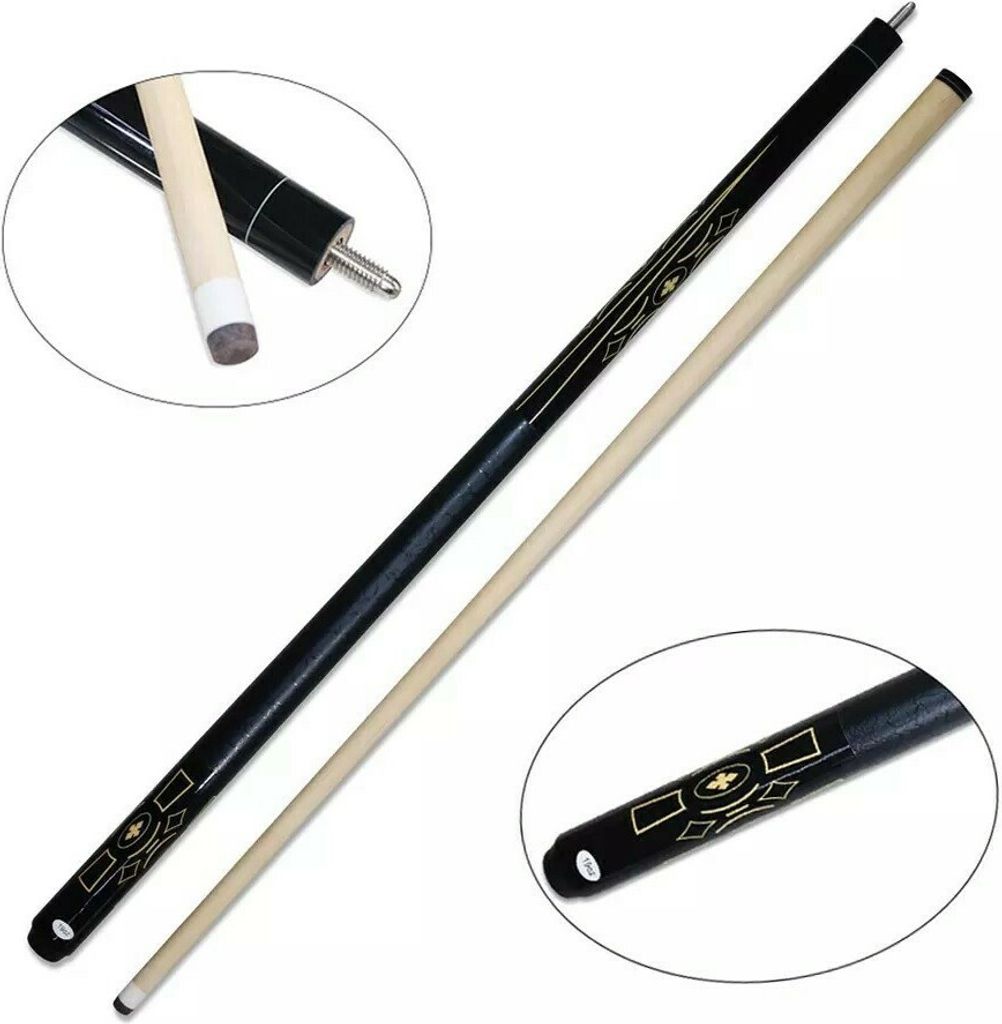 Pegasi Classic Billard Queue - 146cm - Zweiteilig Geronimo - 13mm Klebespitze - Snooker queue - Biliard Köhl - Pool Queue - Für das Hobby geeigne...