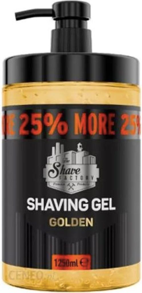 The Shave Factory Gel da barba Golden 1,25 L Immagine del prodotto 