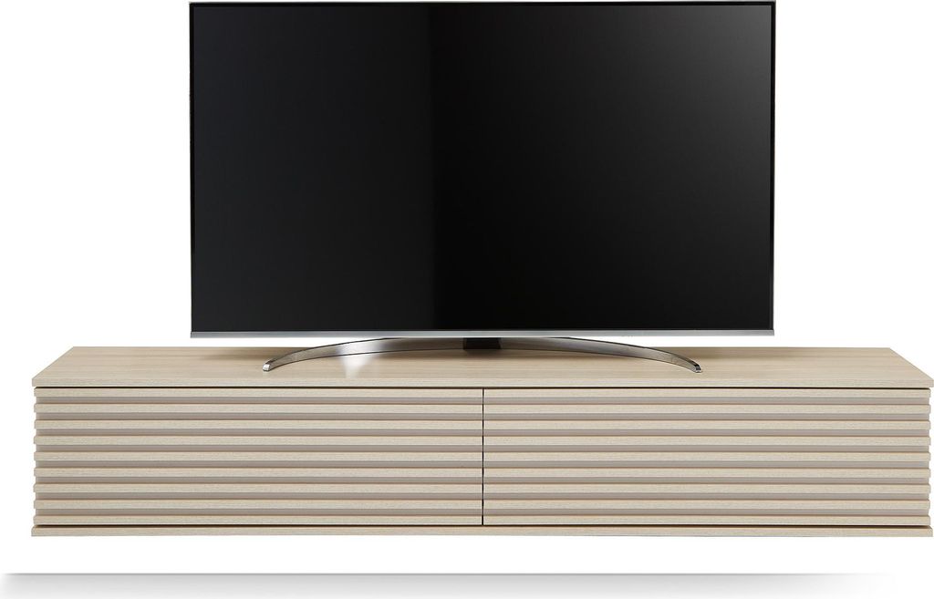 Lowboard >Lumero< stehend/hängend, Riva Eiche Nachbildung, kaschmir - 180x32x31cm (BxHxT)